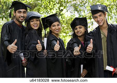 College students at graduation ceremony View Large Photo Image Stock Photo - College students at graduation ceremony . Fotosearch