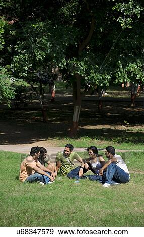 College students talking View Large Photo Image Stock Photo - College students talking . Fotosearch