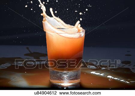 Drink splashing View Large Photo Image Stock Image - Drink splashing . Fotosearch