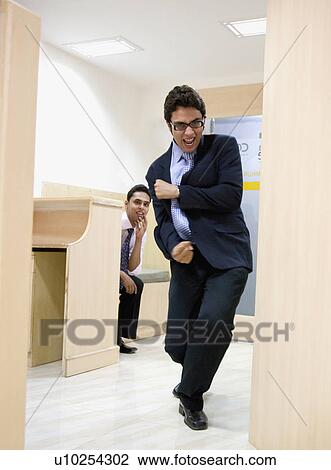 Stock Image - Executive excited . Fotosearch
