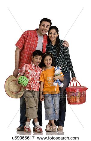 Family going for a picnic View Large Photo Image Stock Photo - Family going for a picnic . Fotosearch