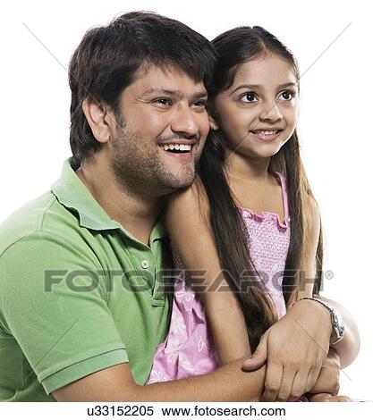 Stock Photography - Father and daughter enjoying . Fotosearch