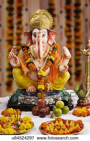 Stock Photo - Ganesh idol . Fotosearch