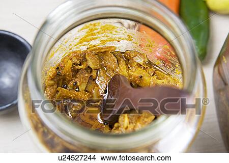 Ginger pickle in a jar View Large Photo Image Picture - Ginger pickle in a jar . Fotosearch