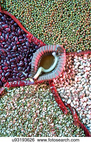 Stock Photograph - Indian pulses . Fotosearch