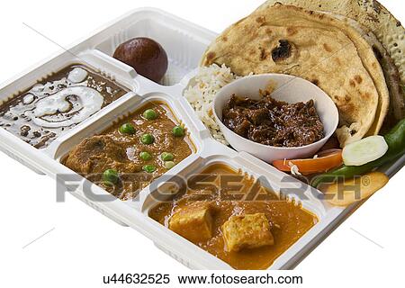 Indian Thali View Large Photo Image Stock Photography - Indian Thali . Fotosearch
