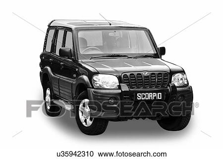 Stock Image - Mahindra Scorpio . Fotosearch