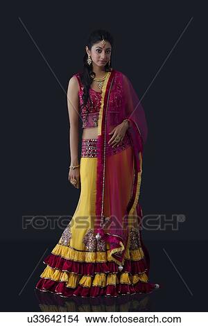 Picture - Portrait of a beautiful bride. Fotosearch