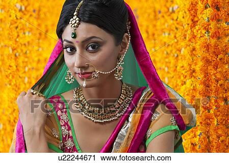 Portrait of a beautiful bride View Large Photo Image Stock Image - Portrait of a beautiful bride. Fotosearch