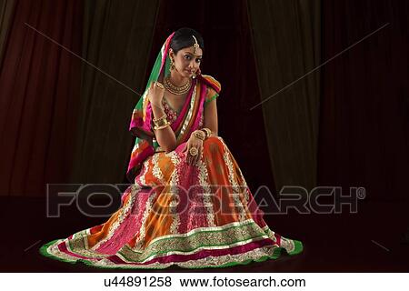 Stock Photo - Portrait of a beautiful bride. Fotosearch