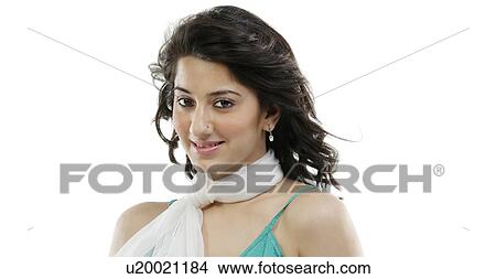Portrait of a beautiful woman View Large Photo Image Picture - Portrait of a beautiful woman . Fotosearch