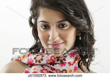 Portrait of a beautiful woman View Large Photo Image Stock Image - Portrait of a beautiful woman . Fotosearch