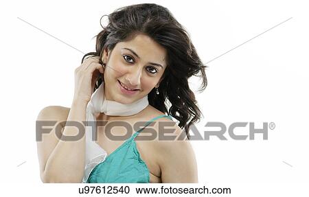 Portrait of a beautiful woman View Large Photo Image Stock Image - Portrait of a beautiful woman . Fotosearch