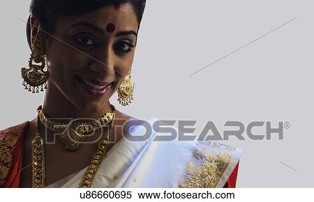 Portrait of a Bengali woman View Large Photo Image Stock Photography - Portrait of a Bengali woman . Fotosearch