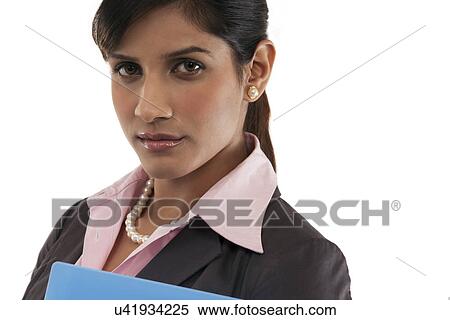 Stock Photography - Portrait of a businesswoman . Fotosearch