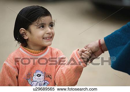 Stock Photography - Portrait of a child . Fotosearch