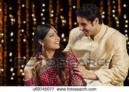 Stock Photo - Portrait of a couple. Fotosearch