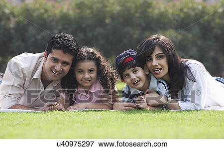 Portrait of a family View Large Photo Image Stock Photo - Portrait of a family . Fotosearch