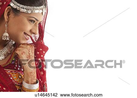 Portrait of a female dandiya dancer View Large Photo Image Stock Image - Portrait of a female dandiya dancer . Fotosearch