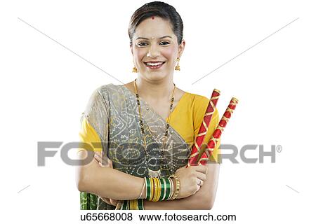 Portrait of a Gujarati woman View Large Photo Image Stock Photo - Portrait of a Gujarati woman . Fotosearch