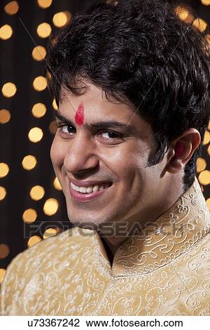 Portrait of a man smiling View Large Photo Image Stock Image - Portrait of a man smiling. Fotosearch