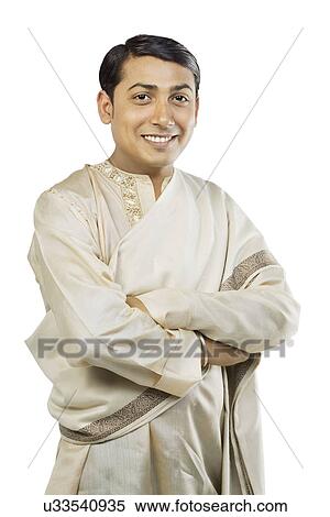 Stock Photography - Portrait of a man smiling . Fotosearch