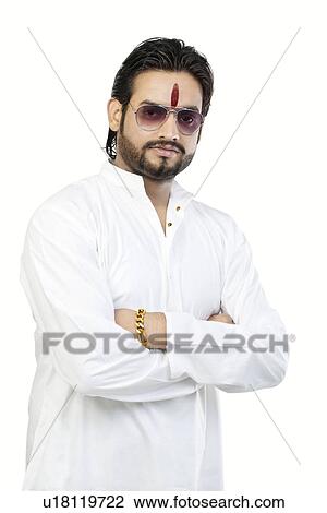 Stock Image - Portrait of a man . Fotosearch