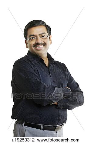 Stock Image - Portrait of a man . Fotosearch