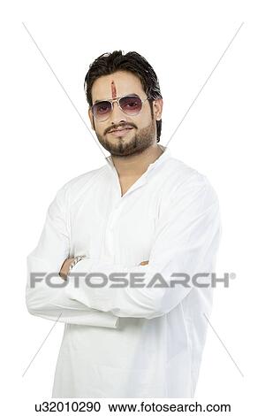 Stock Image - Portrait of a man . Fotosearch