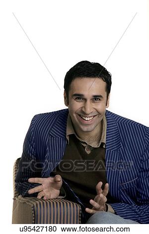 Stock Image - Portrait of a man . Fotosearch