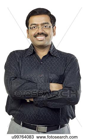 Stock Image - Portrait of a man . Fotosearch
