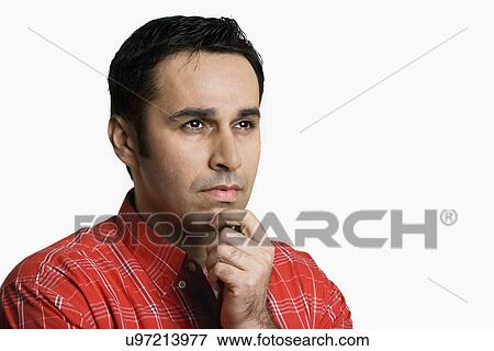 Portrait of a man View Large Photo Image Stock Photo - Portrait of a man . Fotosearch