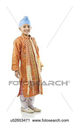 Portrait of a Sikh boy View Large Photo Image Stock Image - Portrait of a Sikh boy . Fotosearch