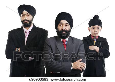 Portrait of a Sikh family View Large Photo Image Stock Image - Portrait of a Sikh family . Fotosearch