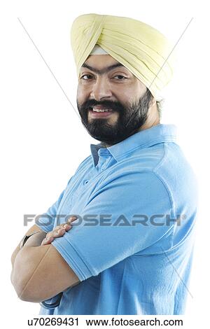 Portrait of a Sikh man View Large Photo Image Stock Image - Portrait of a Sikh man . Fotosearch