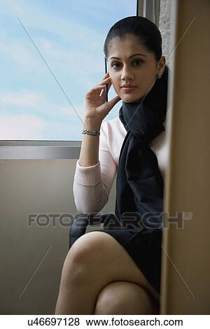 Portrait of a woman View Large Photo Image Stock Photo - Portrait of a woman . Fotosearch