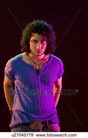 Stock Photo - Portrait of a young man . Fotosearch