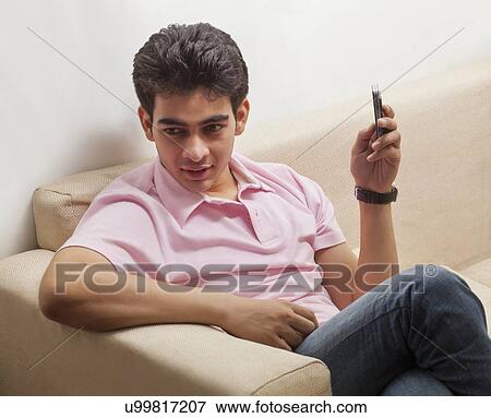 Stock Photo - Portrait of a young man. Fotosearch