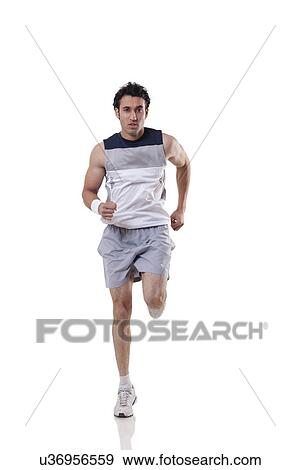 Portrait of athletic man View Large Photo Image Stock Photo - Portrait of athletic man . Fotosearch