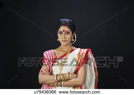 Portrait of serious Bengali woman View Large Photo Image Stock Photograph - Portrait of serious Bengali woman. Fotosearch