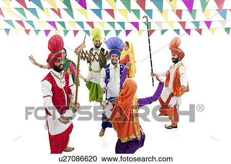 Sikh people dancing View Large Photo Image Stock Image - Sikh people dancing . Fotosearch