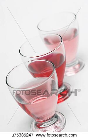 Stock Photo - Three glasses . Fotosearch