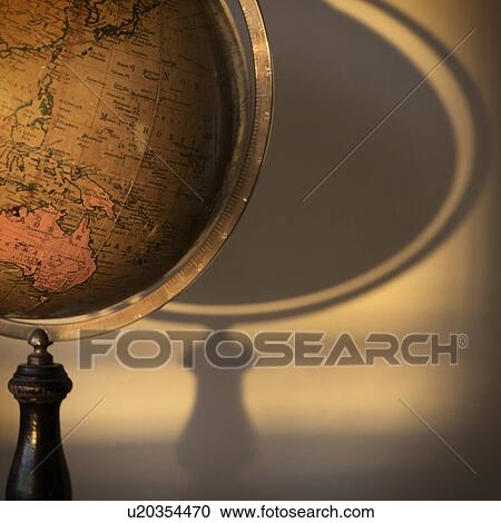Antique globe View Large Photo Image Stock Image - Antique globe. Fotosearch