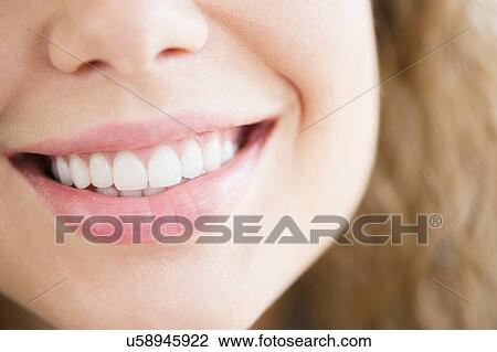 Close-up of woman's lips View Large Photo Image Stock Image - Close-up of woman's lips. Fotosearch