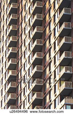 Low angle view of building facade View Large Photo Image Stock Photograph - Low angle view of building facade. Fotosearch