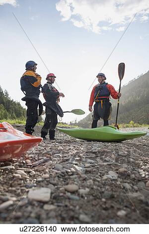 Men during kayaking View Large Photo Image Stock Image - Men during kayaking. Fotosearch