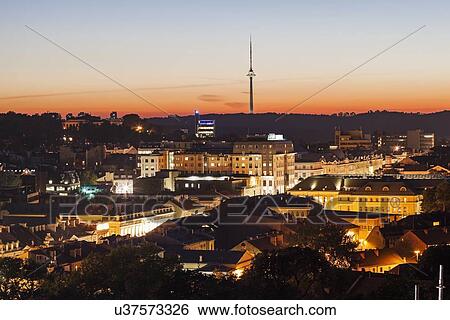 Stock Photograph - Vilnius TV tower. Fotosearch