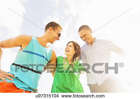 Young people having fun outdoors View Large Photo Image Picture - Young people having fun outdoors. Fotosearch