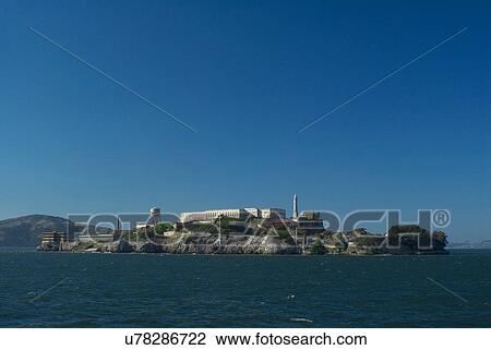 Stock Image - Alcatraz Island in San Francisco Bay. Fotosearch