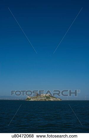 Stock Photo - Alcatraz Island in San Francisco Bay. Fotosearch
